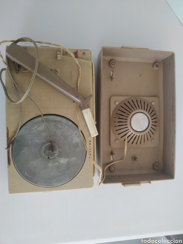 Radios antiguas: Tocadiscos Philips AG 4000E para piezas - Foto 1