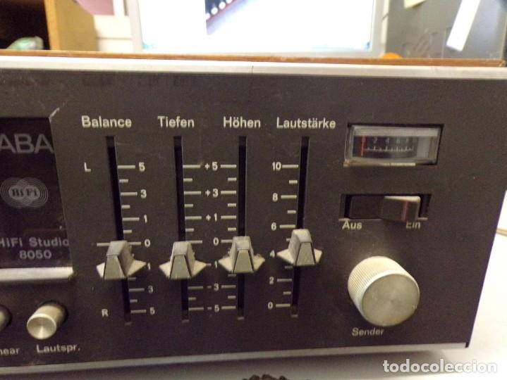 Radios antiguas: ESTAMOS LIQUIDANDO radio saba modelo 8050 hifi studio funcionando - Foto 2