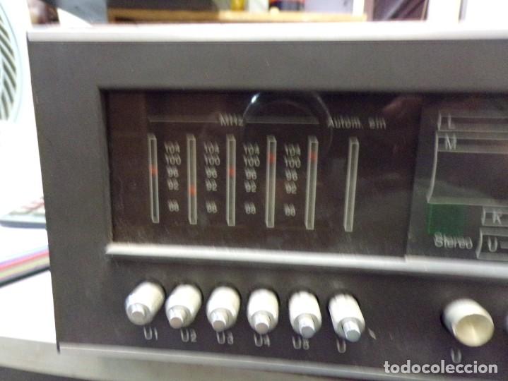 Radios antiguas: ESTAMOS LIQUIDANDO radio saba modelo 8050 hifi studio funcionando - Foto 7