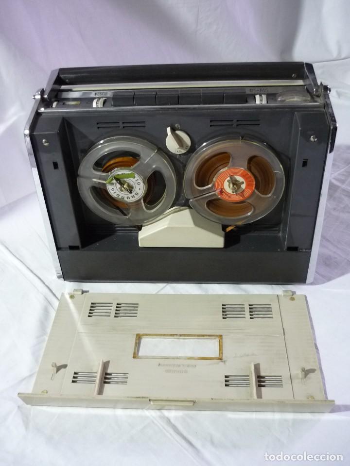 Radios antiguas: Magnet&oacute;fono de cinta magn&eacute;tica Grundig TK-6 Funcionando - Foto 3