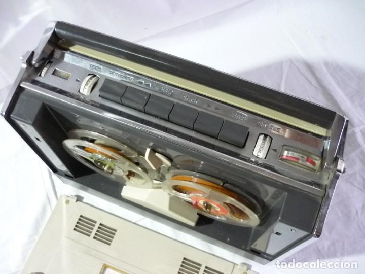 Radios antiguas: Magnet&oacute;fono de cinta magn&eacute;tica Grundig TK-6 Funcionando - Foto 4
