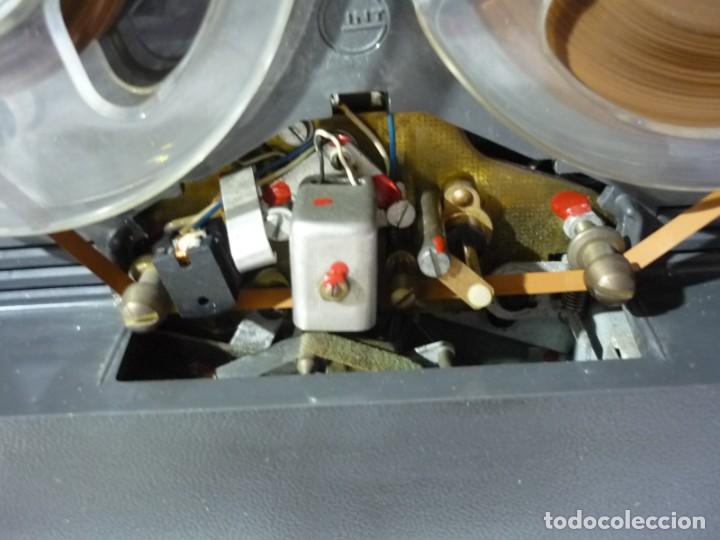 Radios antiguas: Magnet&oacute;fono de cinta magn&eacute;tica Grundig TK-6 Funcionando - Foto 6