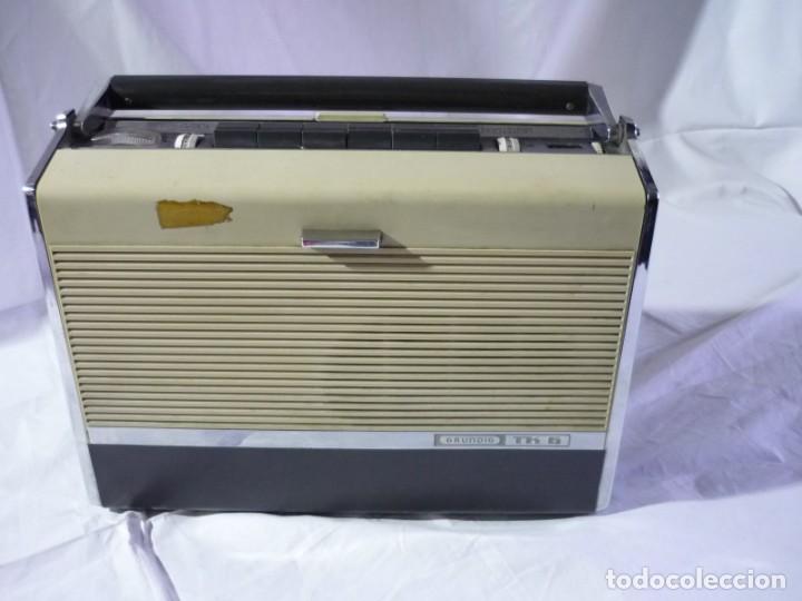 Radios antiguas: Magnet&oacute;fono de cinta magn&eacute;tica Grundig TK-6 Funcionando - Foto 8