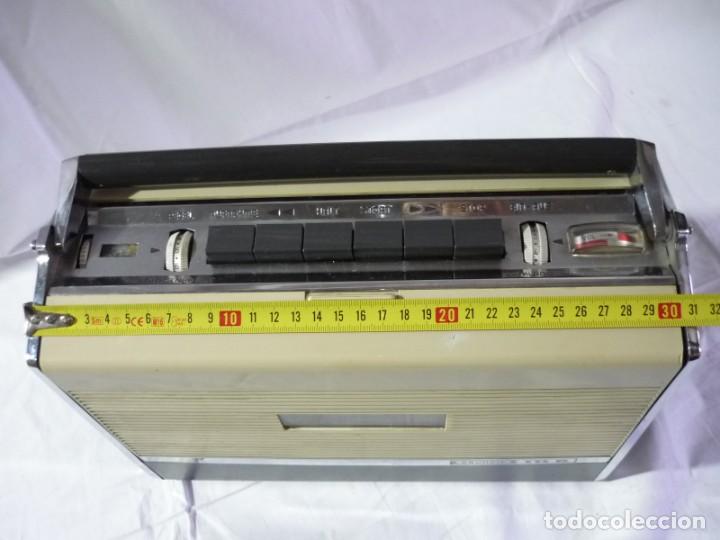 Radios antiguas: Magnet&oacute;fono de cinta magn&eacute;tica Grundig TK-6 Funcionando - Foto 12