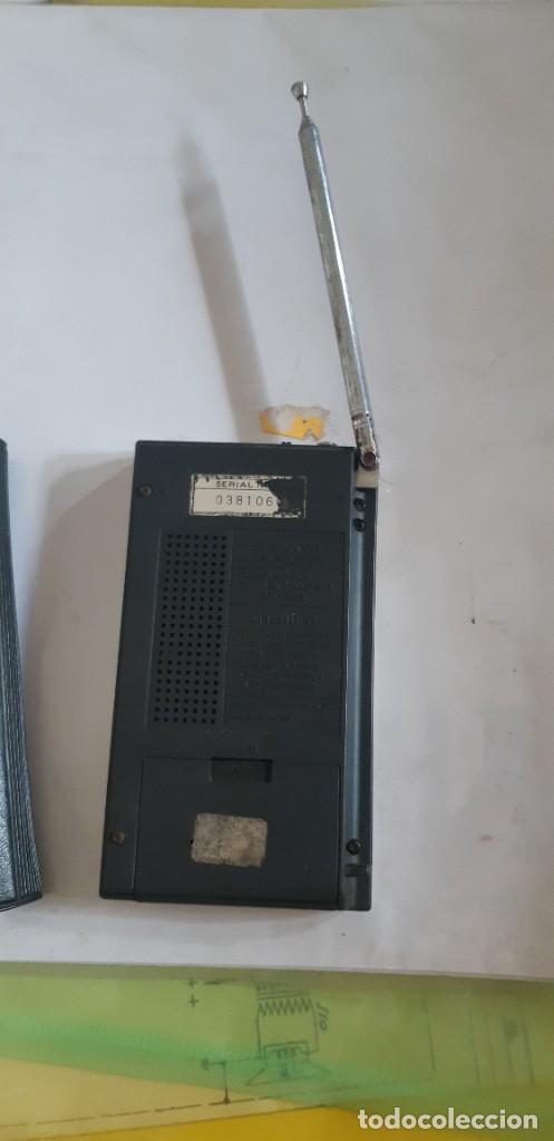 Radios antiguas: RADIO ANTIGUA SONY, TRANSISTOR CON SU FUNDA - Foto 2