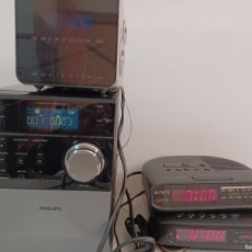 Radios antiguas: RADIO DESPERTADOR Y CD. Lote 365922526