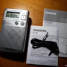 Radios antiguas: RADIO SANGEAN DT-250, COMO NUEVA, EN EXCELENTES CONDICIONES. Lote 366073416