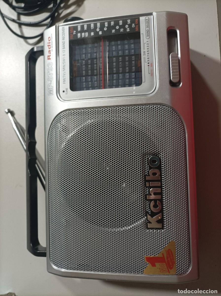 Radios antiguas: Radio port&aacute;til KCHIBO MP-8793 - Foto 5
