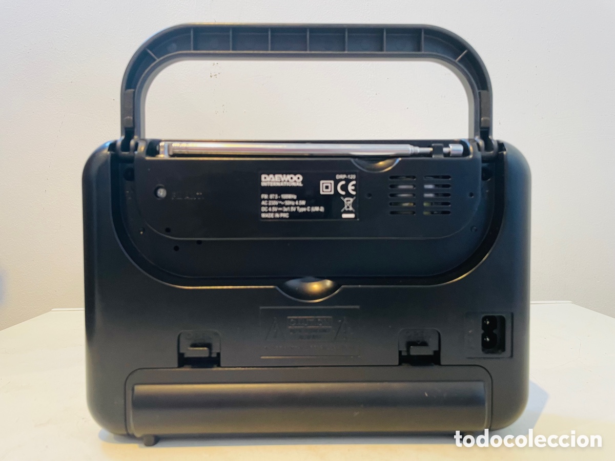 Radios antiguas: Daewoo DRP-120 - Foto 7