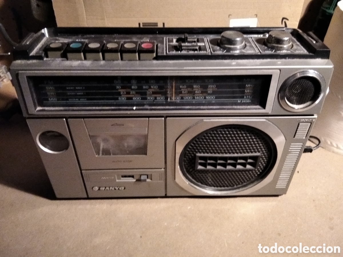 radio cassette sanyo - Compra venta en todocoleccion