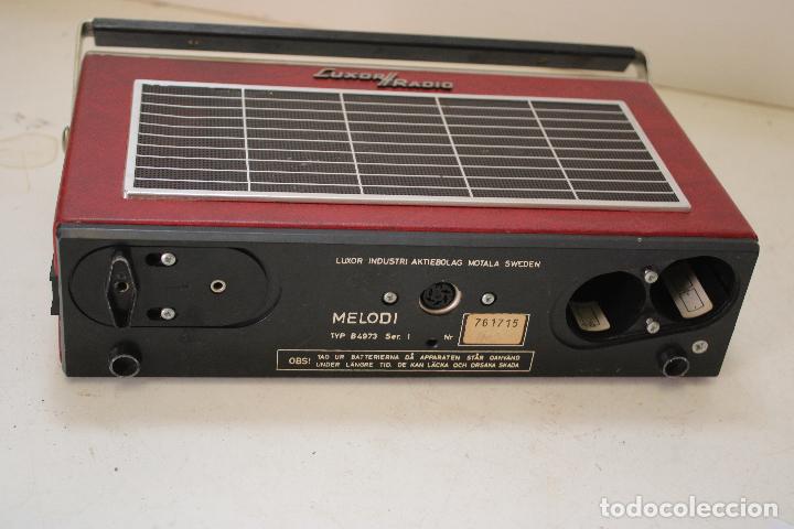 Radios antiguas: Luxor transistor radio, Melodi B4973 - Foto 4
