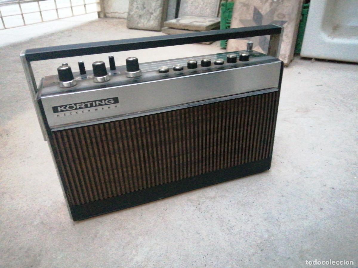 Radios antiguas: Reprodutor radio KORTING NECKERMANN - Foto 2