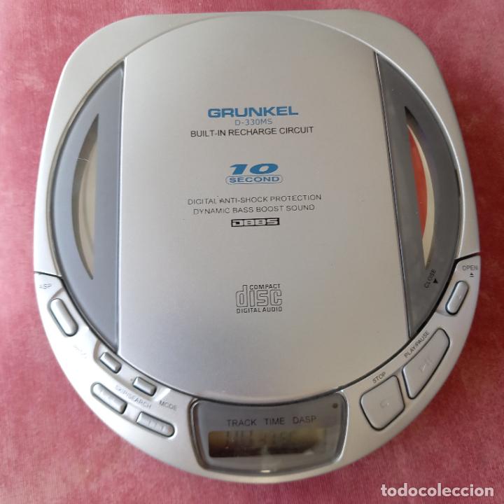 Radios antiguas: GRUNKEL D-330MS discman compact disc - Foto 3