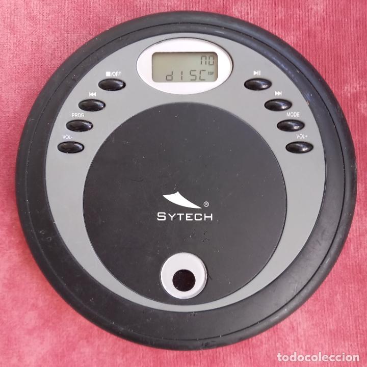Radios antiguas: Discman Sytech walkman compact disc - Foto 1