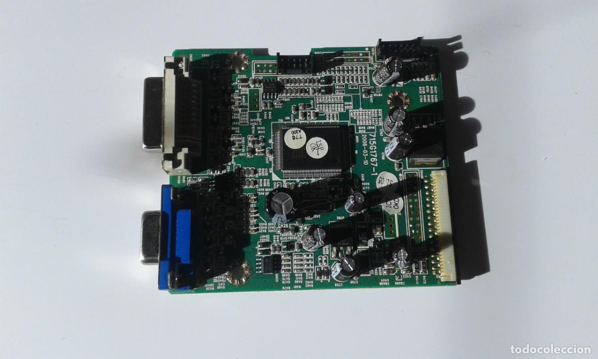 Radios antiguas: CIRCUITO IMPRESO CON COMPONENTES DE MONITOS PHILIPS - Foto 2
