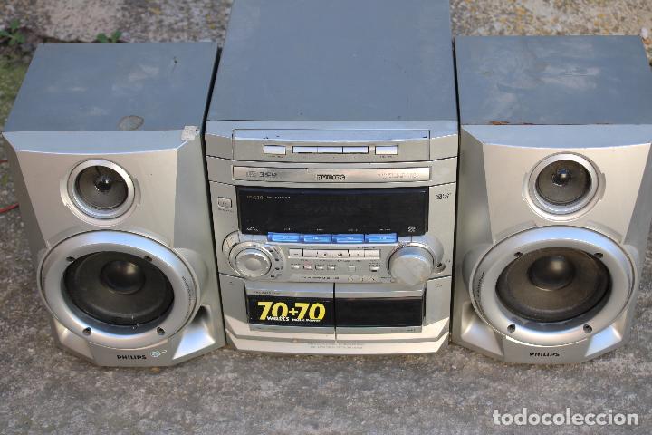 Radios antiguas: equipo de sonido fhilips model fw-c38/22 - Foto 5