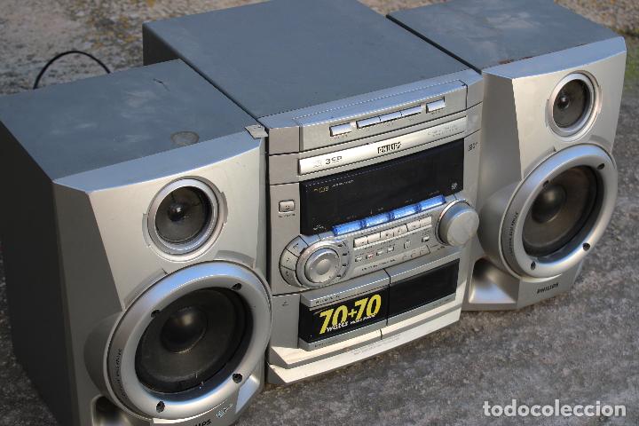 Radios antiguas: equipo de sonido fhilips model fw-c38/22 - Foto 6