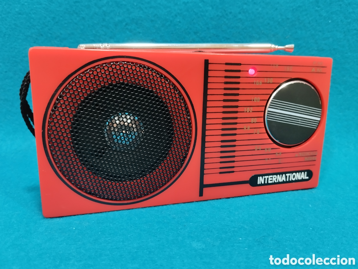 radio retro color rojo internacionan modelo 833 - Acheter Radios  transistors et tourne-disques sur todocoleccion