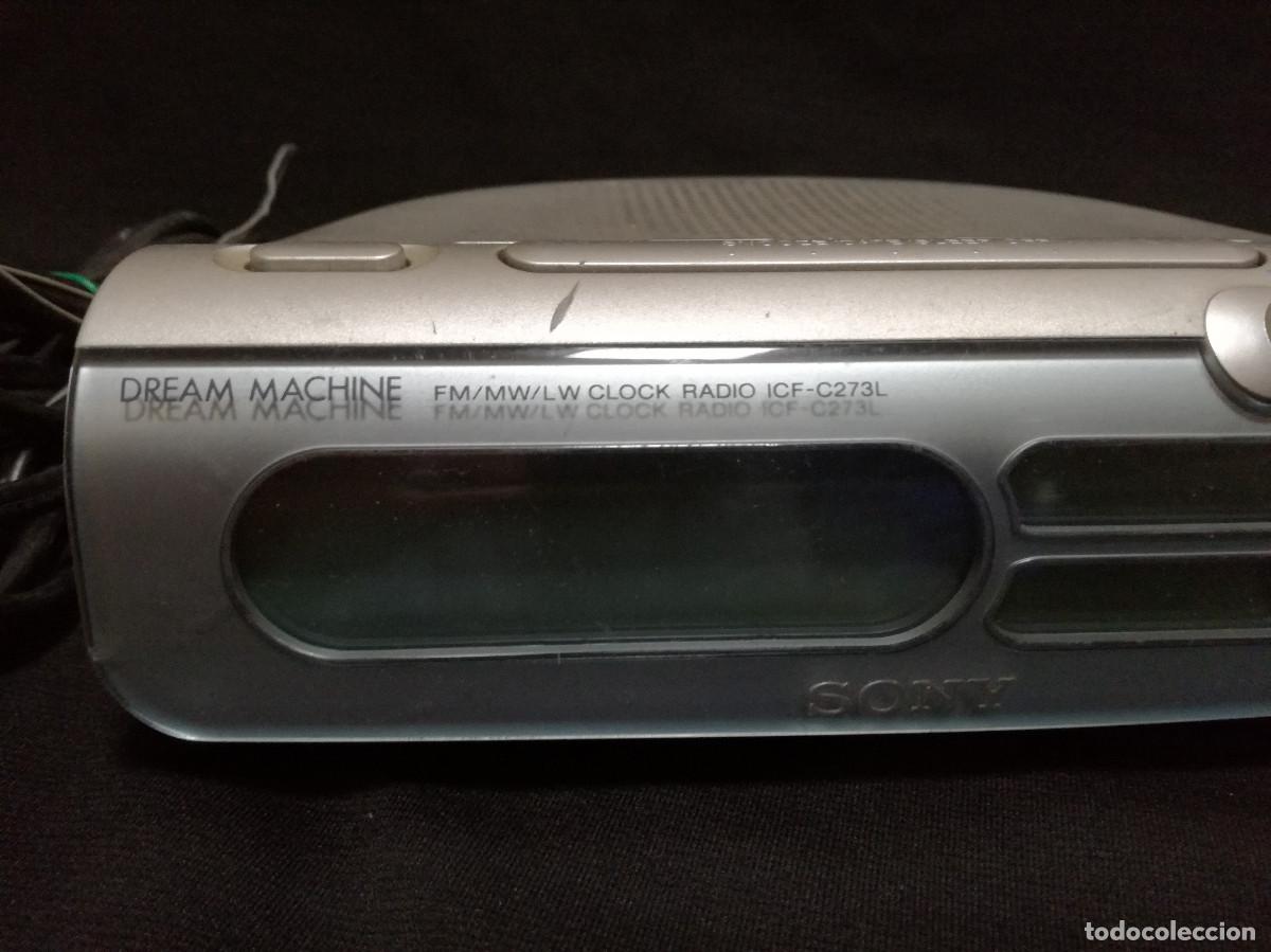 Radios antiguas: RADIO DESPERTADOR SONY ICF-C273L (FUNCIONA) - Foto 7
