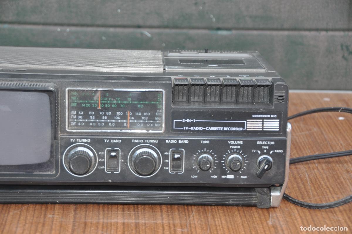 Radios antiguas: Radio cassette televisi&oacute;n Liberty - Foto 3