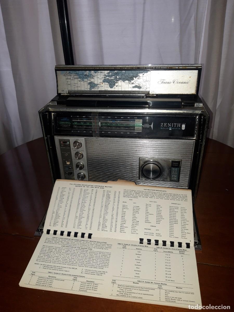 Radios antiguas: RADIO ZENITH TRANSOCEANIC D7000Y - Foto 5