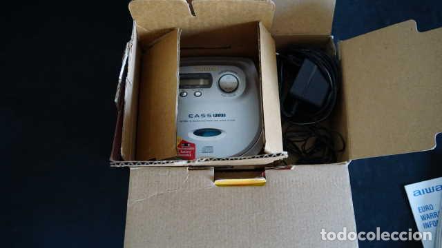 Radios antiguas: ANTIGUO COMPACT DISC PLAYER, AIWA XP-V50, ELECTRONIC ANTI SHOCK SYSTEM PLUS - Foto 5