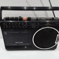Radios antiguas: RADIO CASSETTE PHILIPS. Lote 392076979