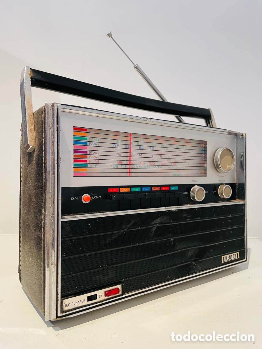 Radios antiguas: Mentor Multiband Radio 1975 - Foto 4