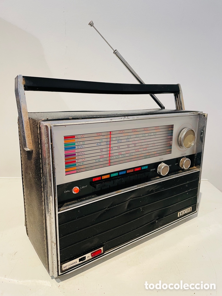 Radios antiguas: Mentor Multiband Radio 1975 - Foto 5