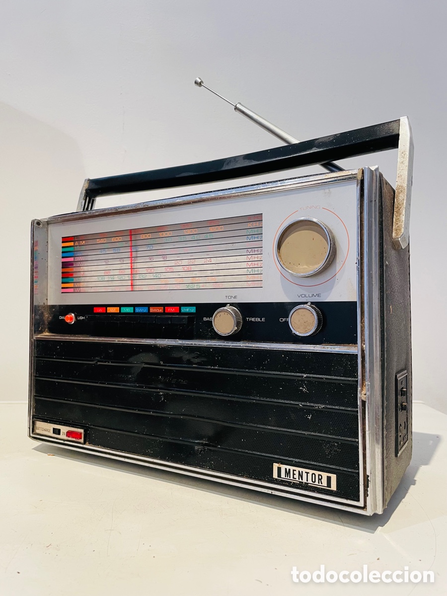 Radios antiguas: Mentor Multiband Radio 1975 - Foto 6