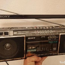 Radios antiguas: ANTIGUA RADIO STEREO CASSETTE CORDER SONY MODEL CFS-280 L MINI BOOMBOX VINTAGE 4 BANDS. Lote 395442554