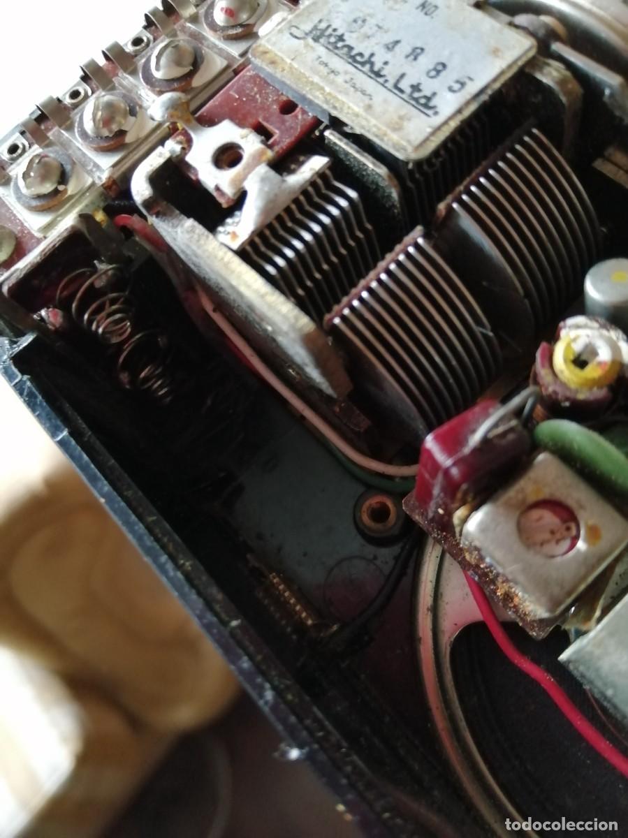 Radios antiguas: Antiguo radio transistor Hitachi - Foto 13