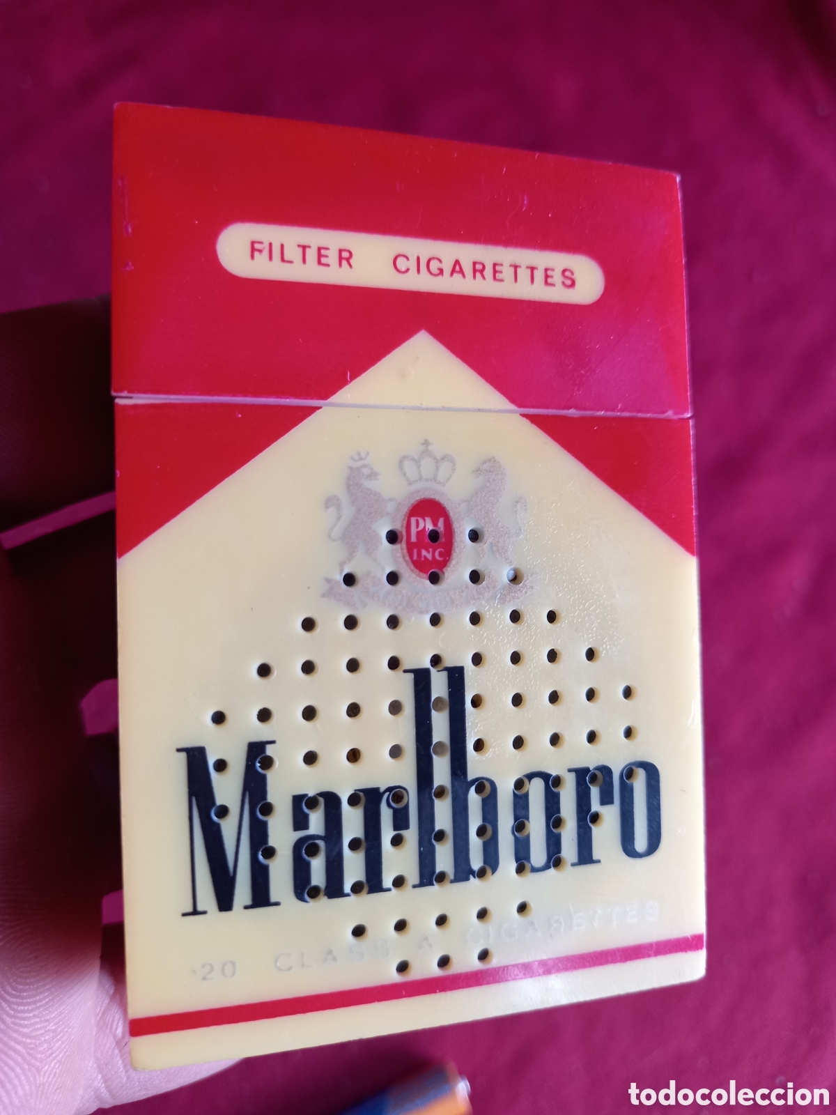 Radios antiguas: TRANSISTOR MARLBORO, NO FUNCIONA - Foto 1