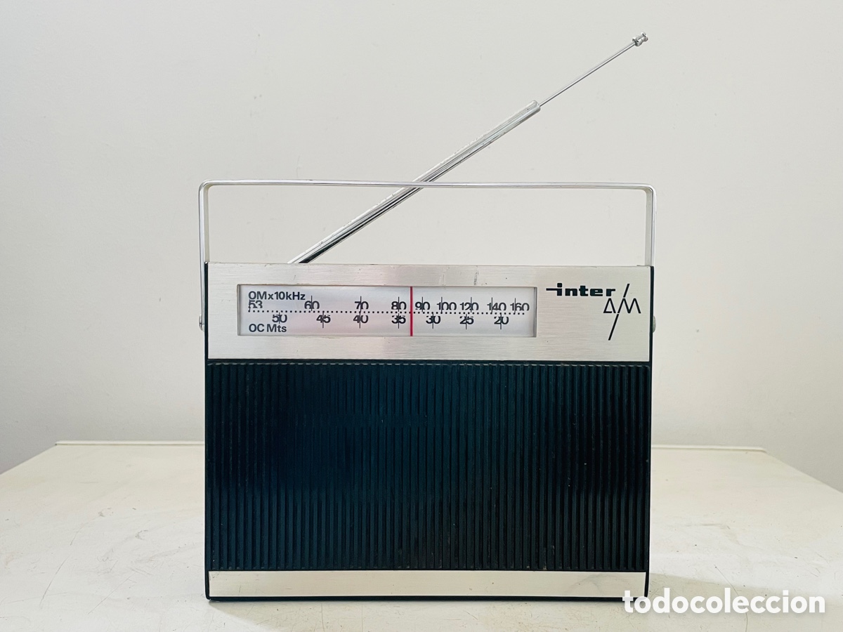 Radios antiguas: Inter AM Radio Vintage 1970s - Foto 2