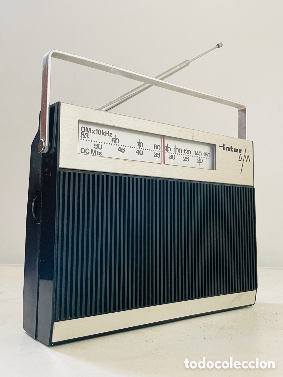 Radios antiguas: Inter AM Radio Vintage 1970s - Foto 3