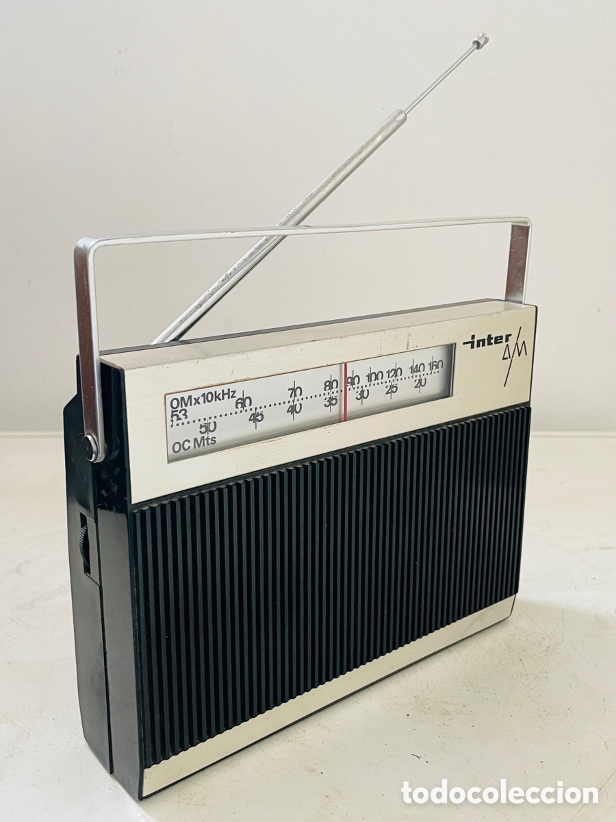 Radios antiguas: Inter AM Radio Vintage 1970s - Foto 4