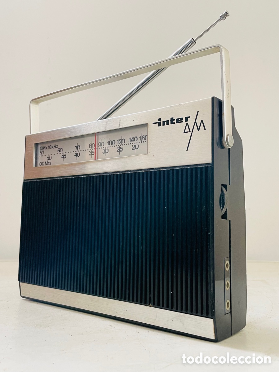 Radios antiguas: Inter AM Radio Vintage 1970s - Foto 5