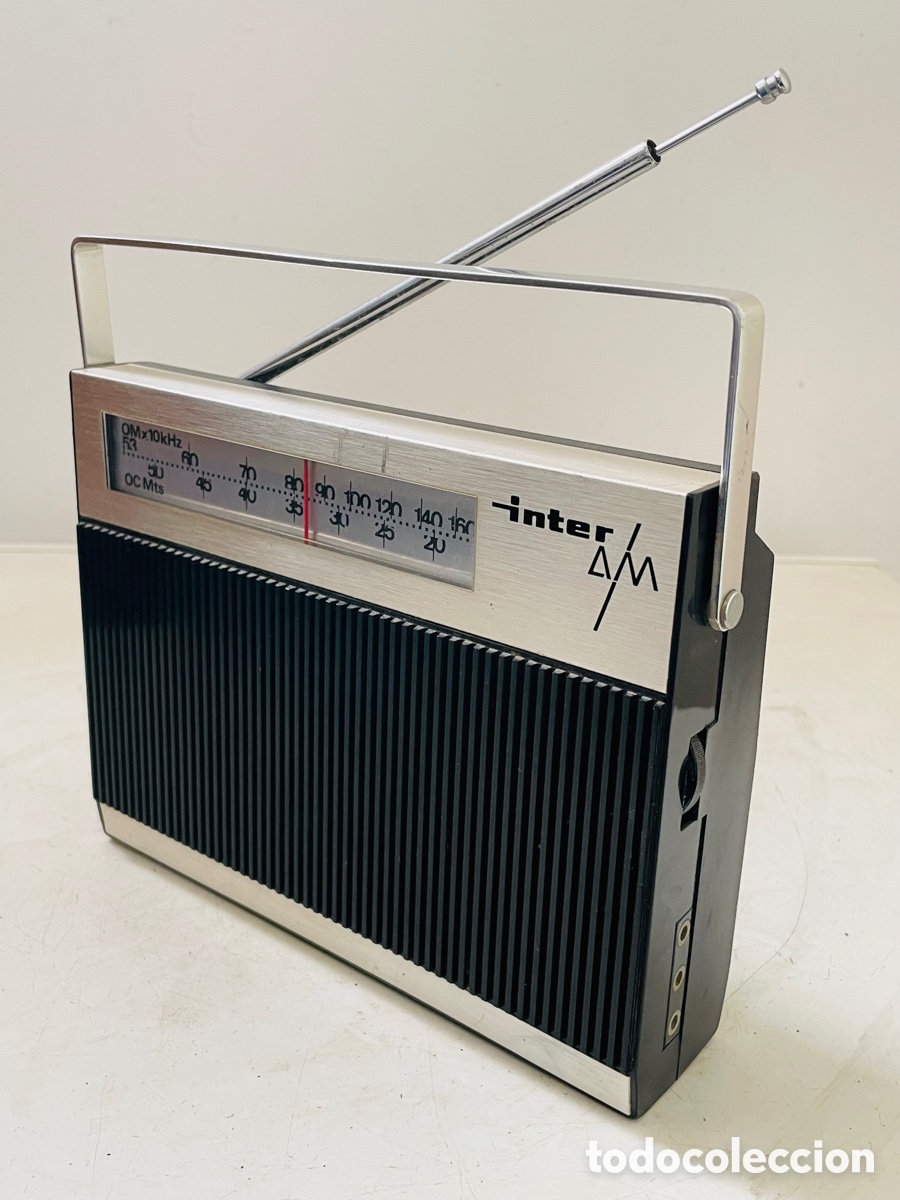 Radios antiguas: Inter AM Radio Vintage 1970s - Foto 6