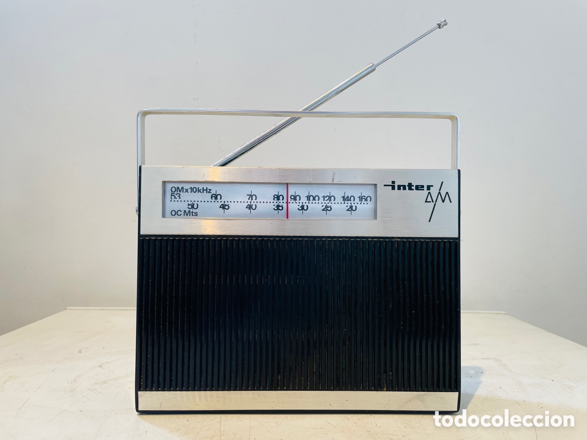 Radios antiguas: Inter AM Radio Vintage 1970s - Foto 8