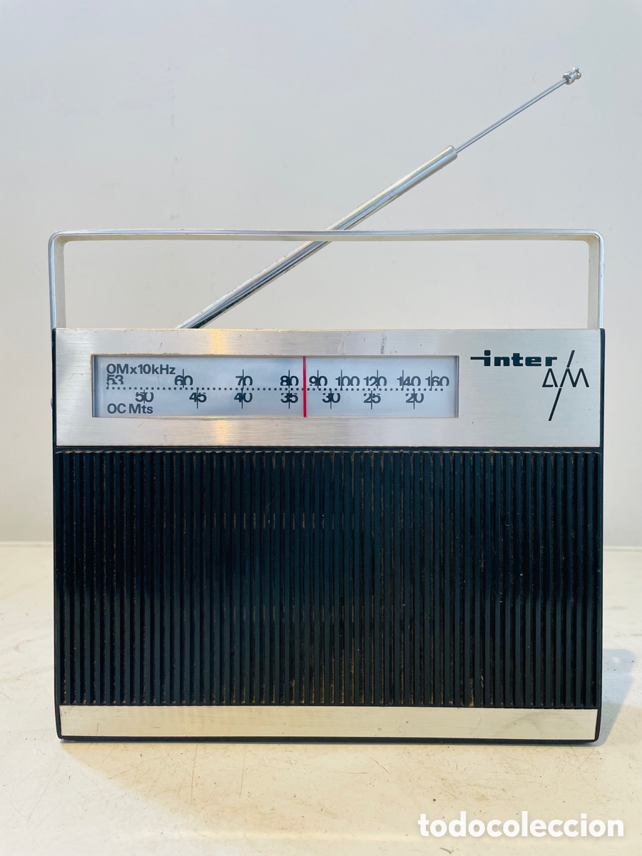 Radios antiguas: Inter AM Radio Vintage 1970s - Foto 9