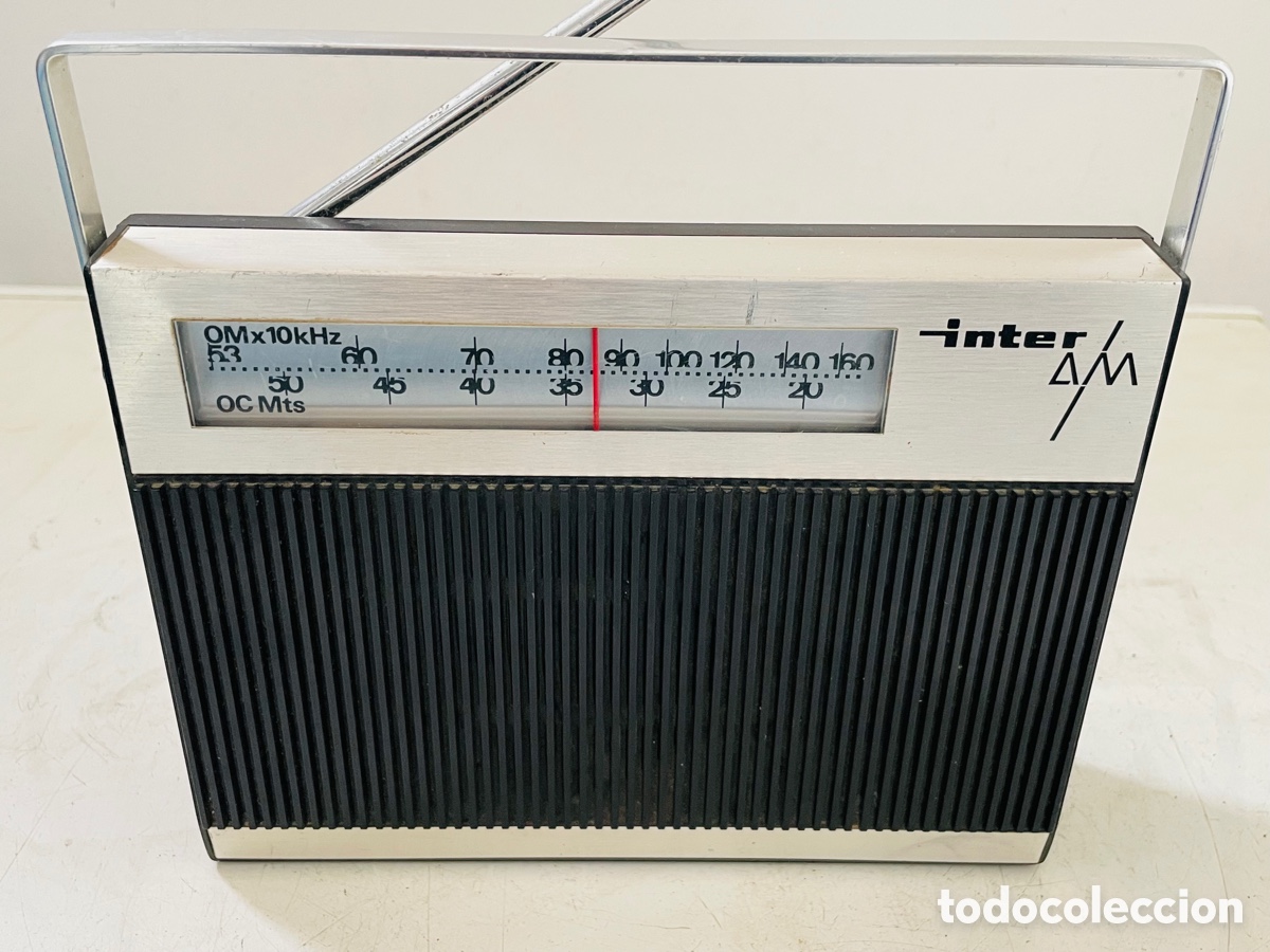 Radios antiguas: Inter AM Radio Vintage 1970s - Foto 11