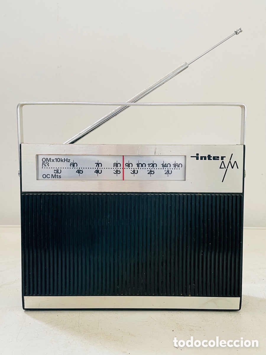 Radios antiguas: Inter AM Radio Vintage 1970s - Foto 1