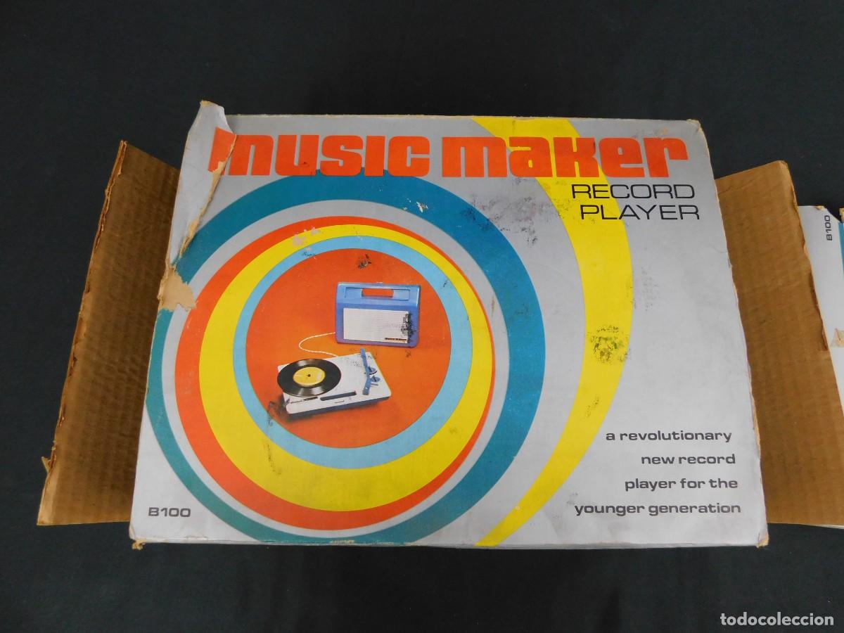 Radios antiguas: MUSIC MAKER - RECORD PLAYER - B100 - Foto 13