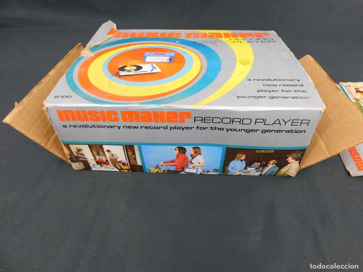 Radios antiguas: MUSIC MAKER - RECORD PLAYER - B100 - Foto 14