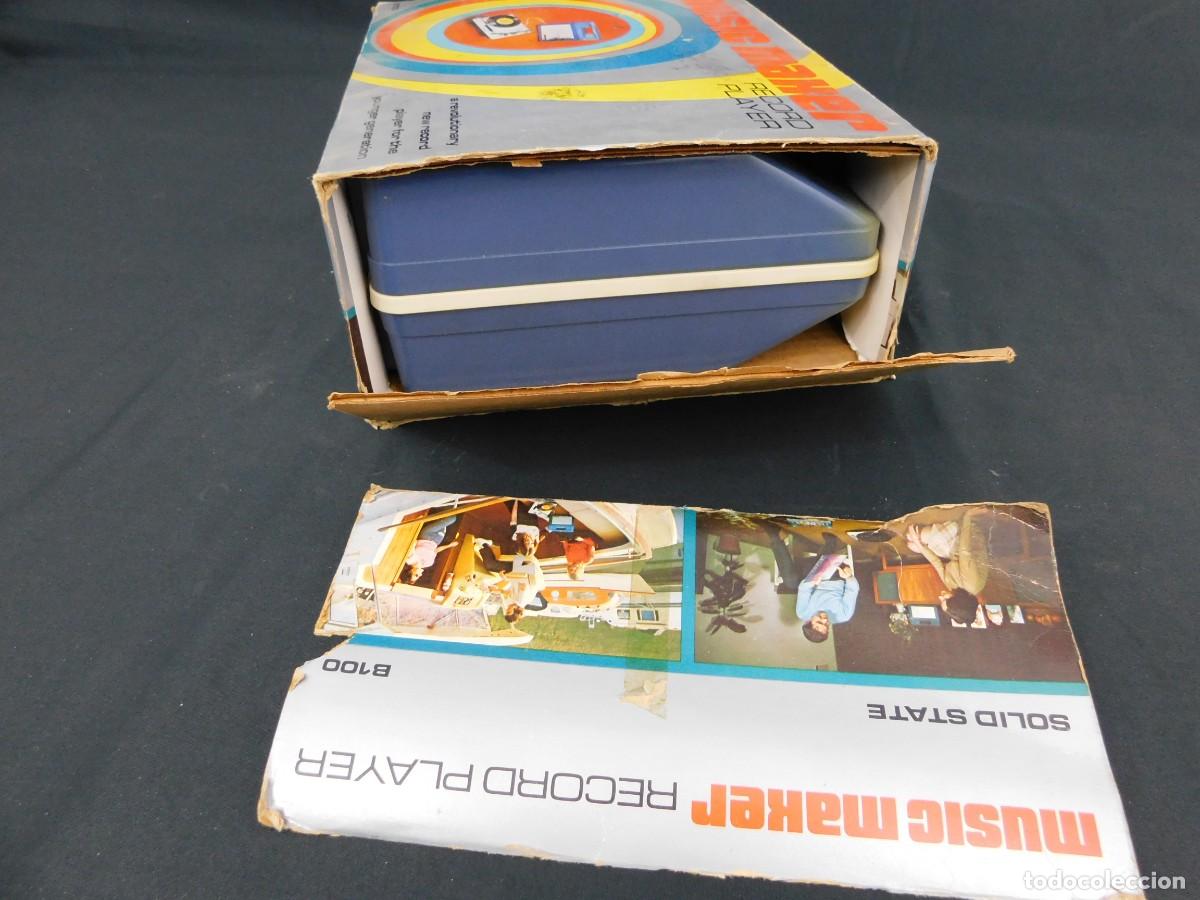 Radios antiguas: MUSIC MAKER - RECORD PLAYER - B100 - Foto 15