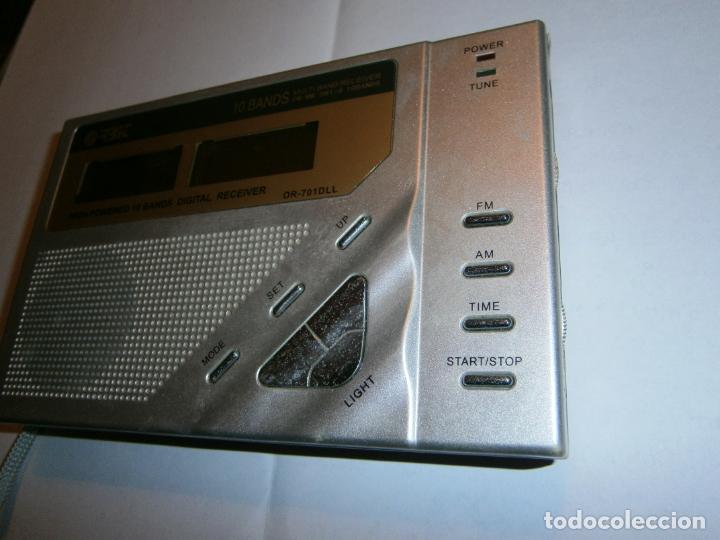 Radios antiguas: ANTIGUA RADIO TRANSISTOR ORBIT MODEL OR 701 DLL - Foto 2