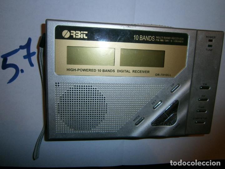 Radios antiguas: ANTIGUA RADIO TRANSISTOR ORBIT MODEL OR 701 DLL - Foto 1