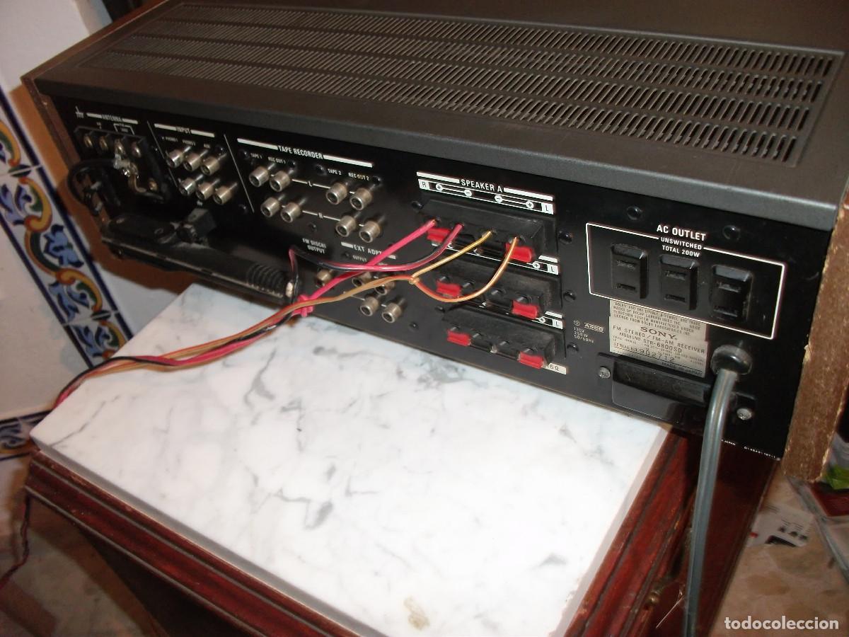 Radios antiguas: CLASICO RECEIVER **S0NY MODEL STR .6800 SD DOLBY REF. 00 BRE - Foto 2