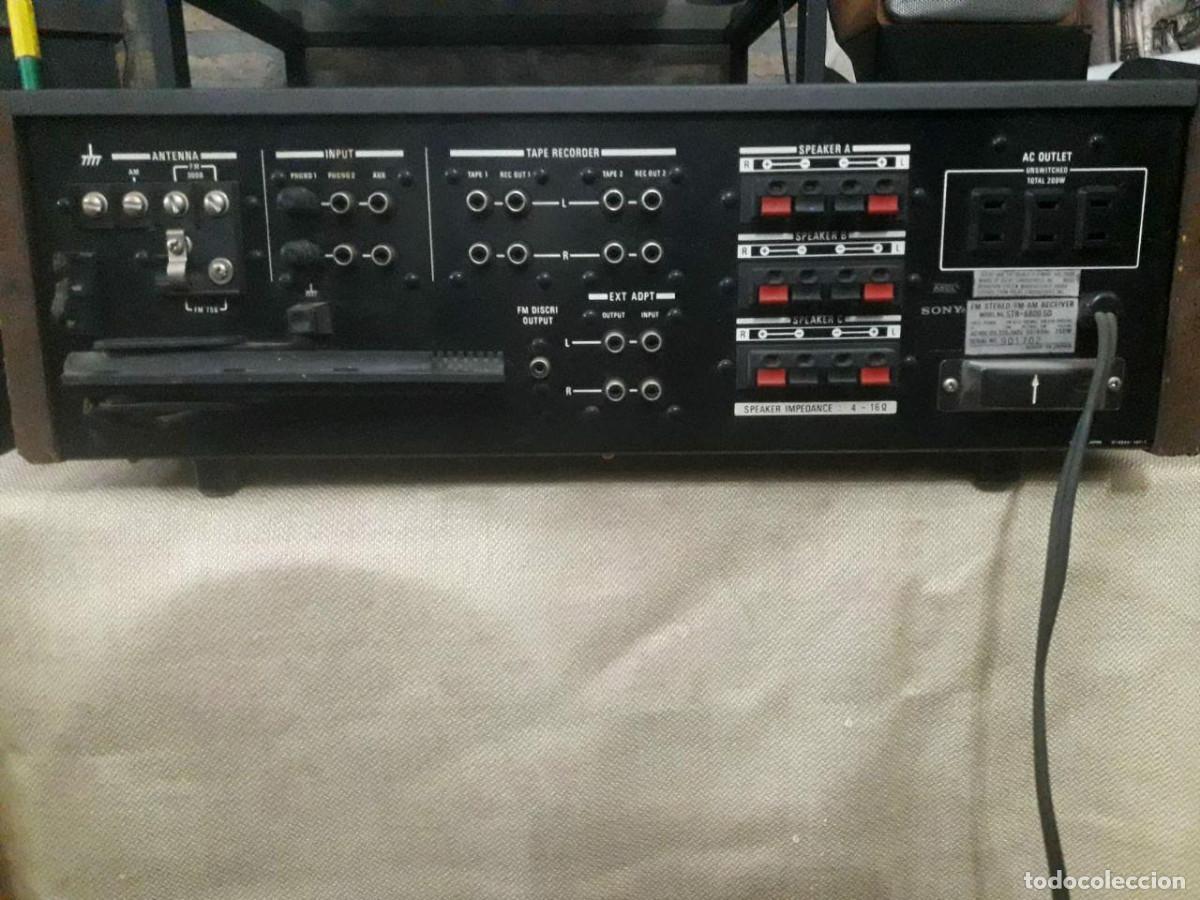 Radios antiguas: CLASICO RECEIVER **S0NY MODEL STR .6800 SD DOLBY REF. 00 BRE - Foto 3