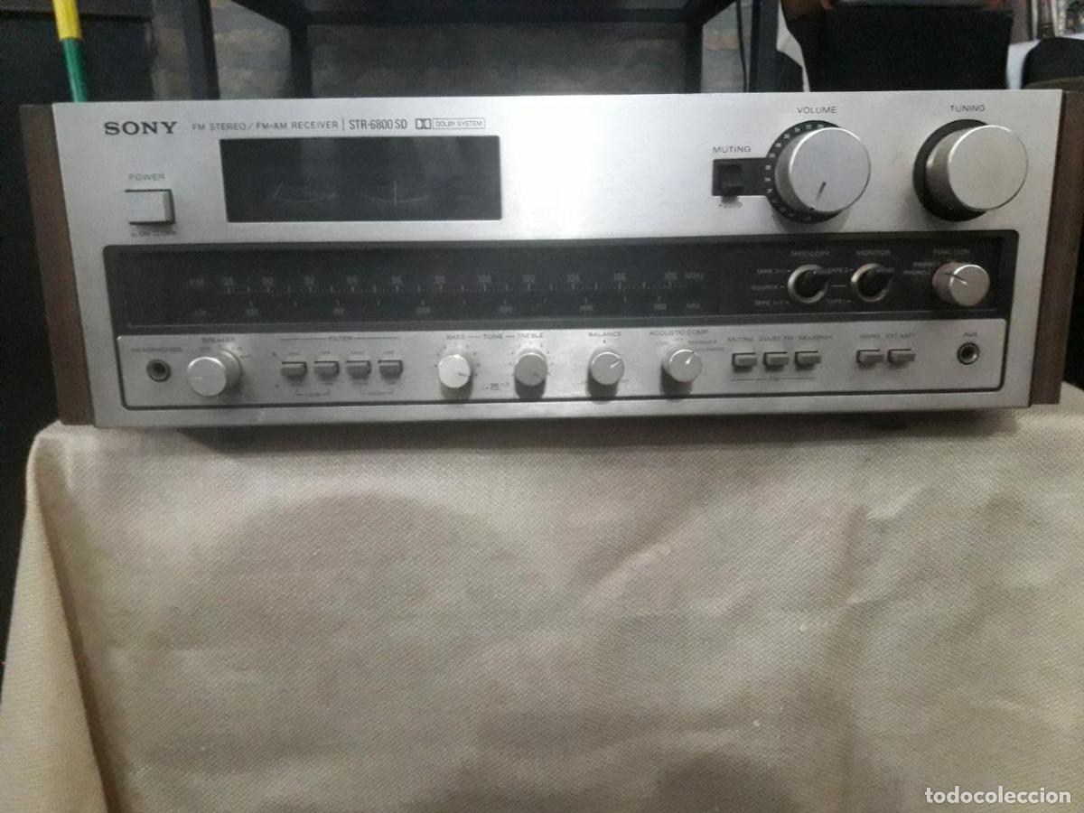 Radios antiguas: CLASICO RECEIVER **S0NY MODEL STR .6800 SD DOLBY REF. 00 BRE - Foto 4